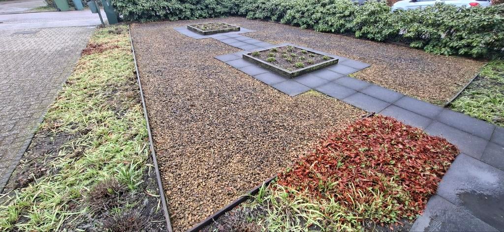 GRATIS AF TE HALEN GEEL TUINGRIND!, Tuin en Terras, Grind, Keien en Split, Ophalen, Overige materialen, Gebruikt, Geel
