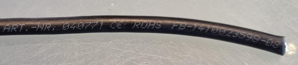 solar kabel PV1-F 6mm2 1e kwaliteit, JethroMeijers, Ophalen of Verzenden, Zo goed als nieuw, Kabel of Snoer