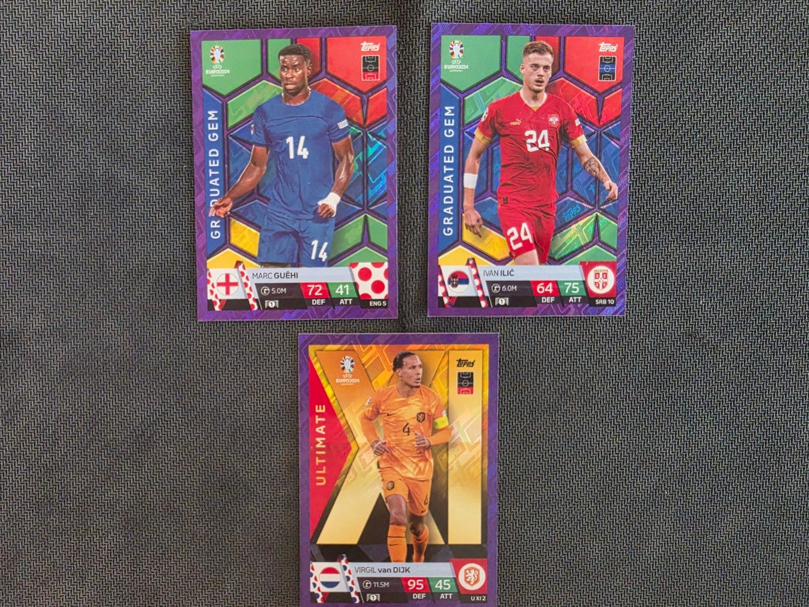 Topps Match Attax EK 2024 Kaarten: Van Dijk, Ilic, Guehi, Ophalen of Verzenden, Nieuw, Overige sporten, Spelerskaart