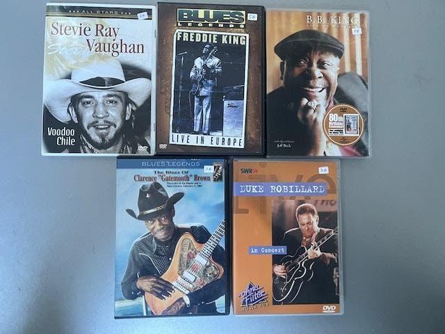 Vijf bijzondere blues dvd’s, Alle leeftijden, Ophalen of Verzenden, Zo goed als nieuw