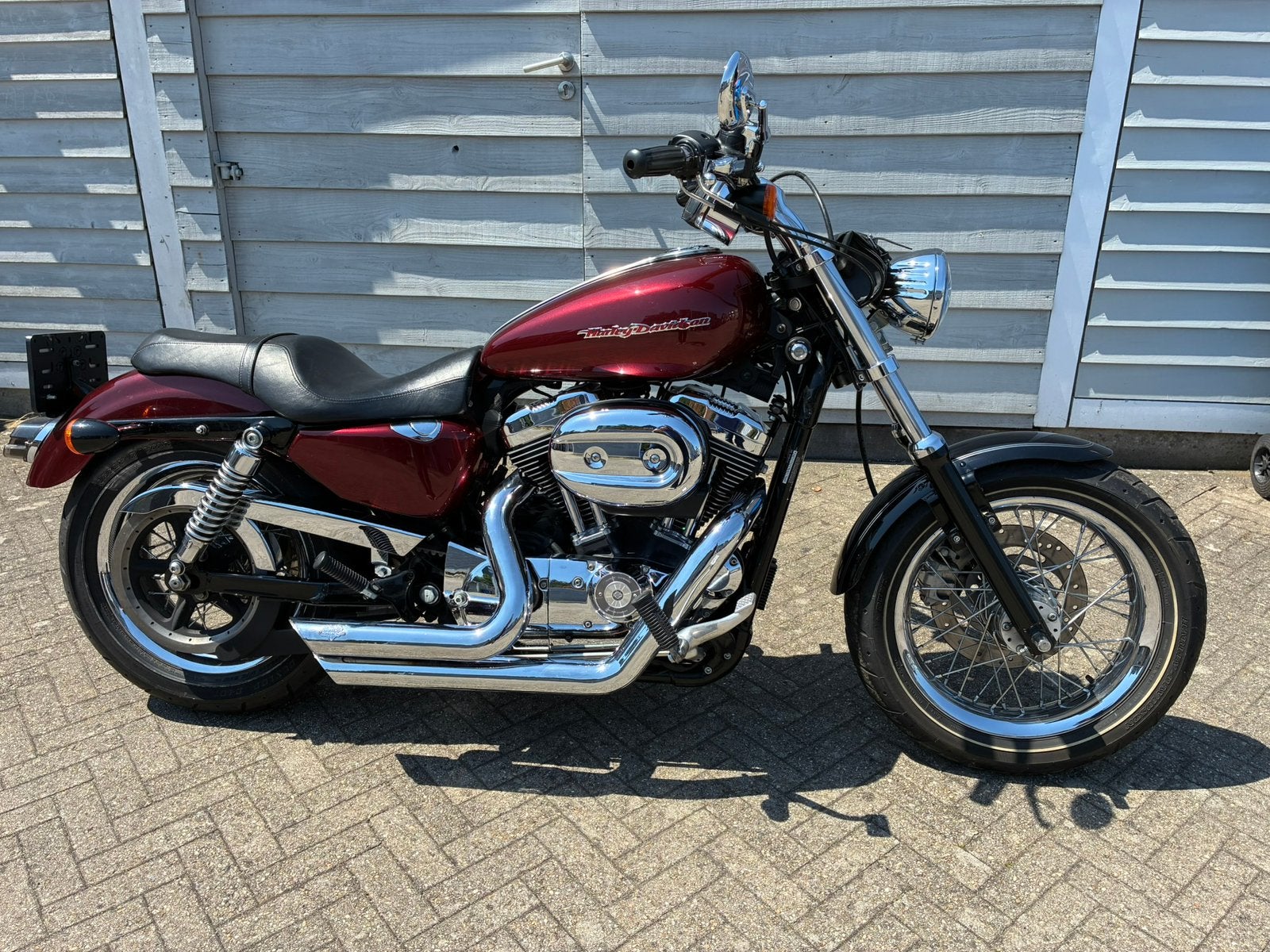 Harley Davidson Sportster XL1200C Custom 2012, Motoren, Motoren | Harley-Davidson, Sportuitlaat, 2 cilinders, Gebruikt, Particulier