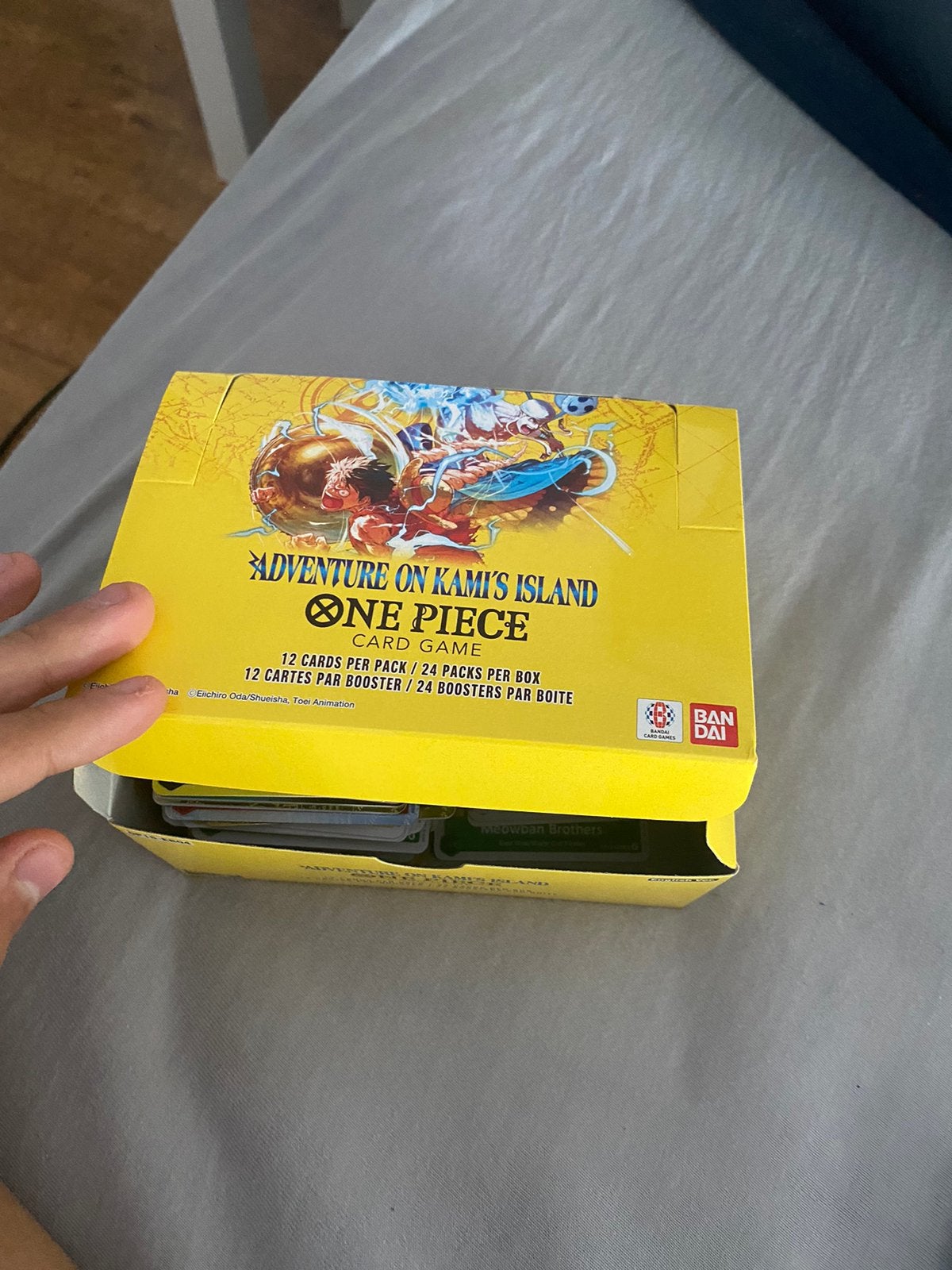 Op15 one piece, Ophalen of Verzenden, Zo goed als nieuw, Meerdere kaarten