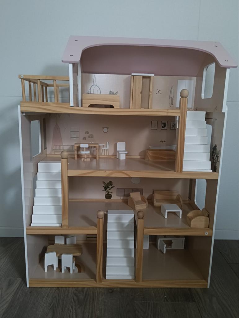 Petit Amelie Poppenhuis - La Lyonnaise, Kinderen en Baby's, Speelgoed | Poppenhuizen, Ophalen, Gebruikt, Poppenhuis