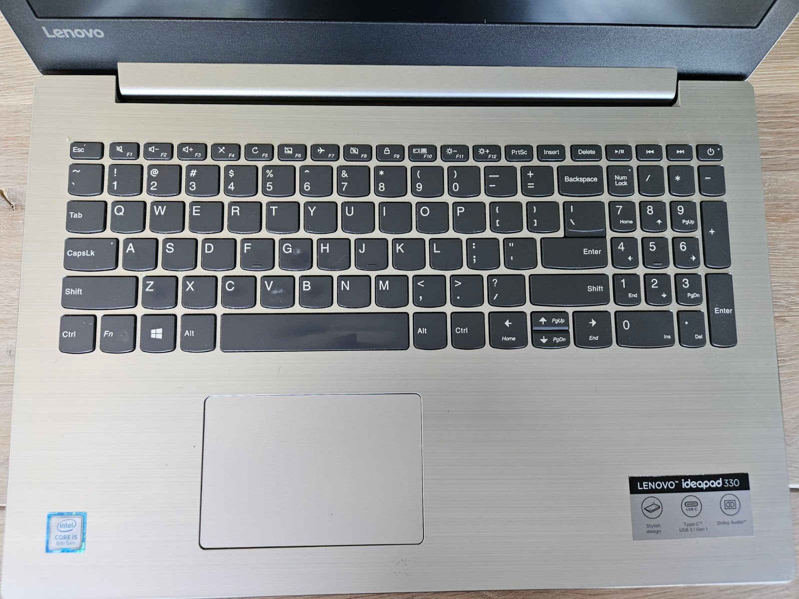 Lenovo IdeaPad 330 - 12GB RAM, 256GB opslag, Windows 11 Pro, 256 GB, 8 GB, Minder dan 2 Ghz, Ophalen of Verzenden