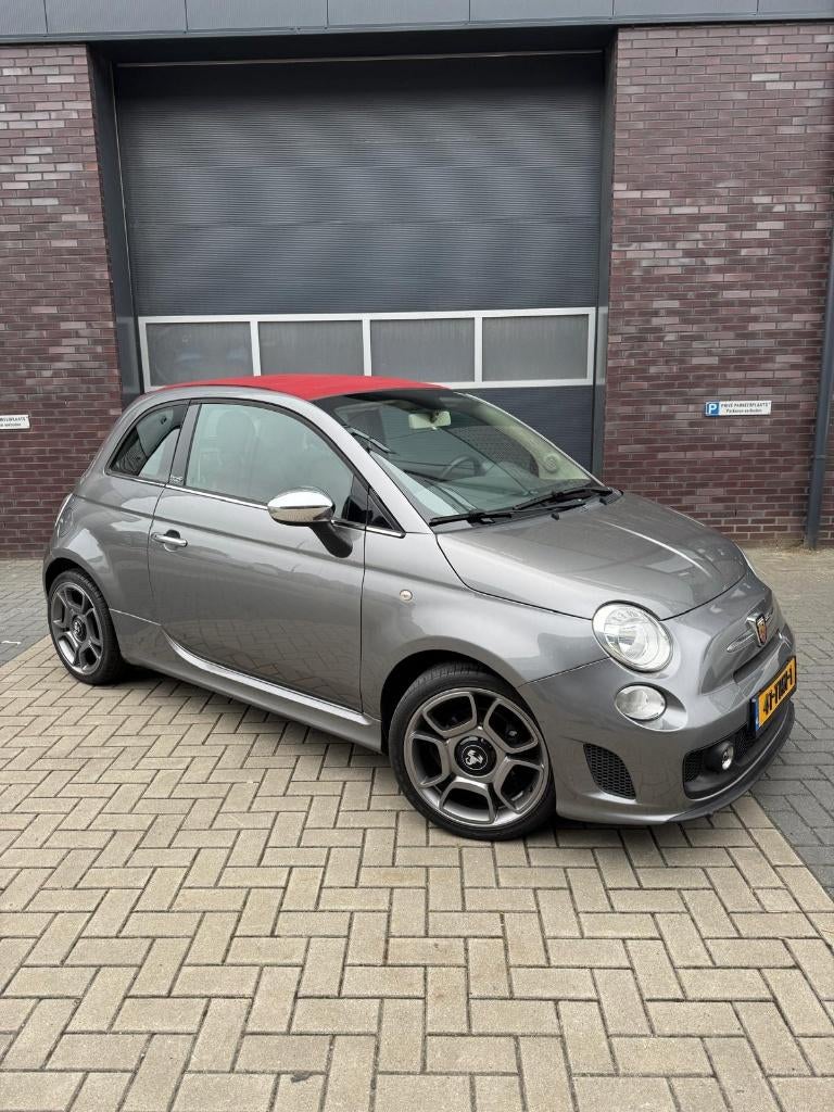 Fiat 500C ABARTH KIT 0.9 85pk Turbo Twinair 2012 Grijs, Voorwielaandrijving, Euro 5, Cabriolet, 875 cc