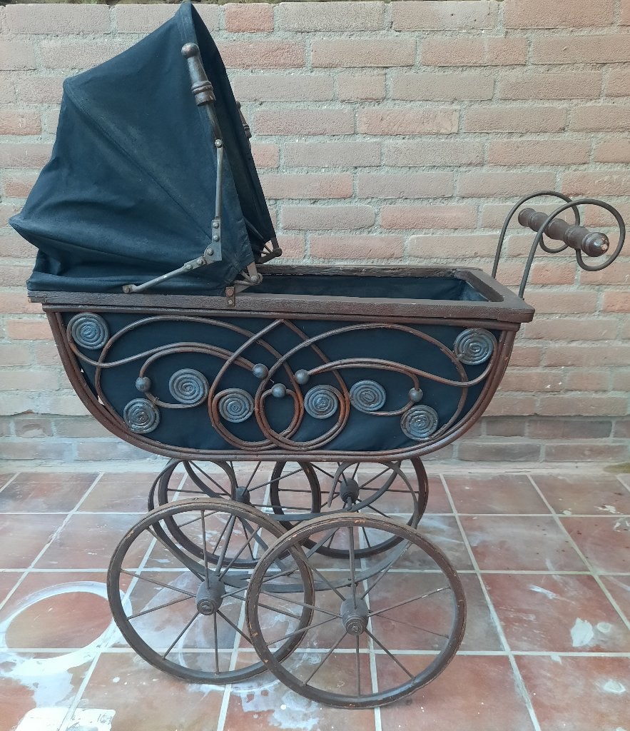 Antieke kinderwagen, Kinderen en Baby's, Kinderwagens en Combinaties, Ophalen, Gebruikt, Kinderwagen, Overige merken
