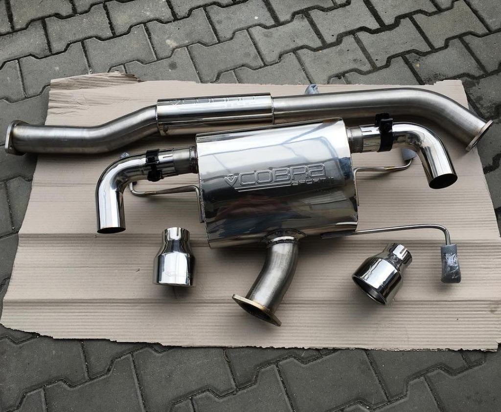 Cobra sport RVS 3 inch uitlaatsysteem uitlaat - Nissan 350z