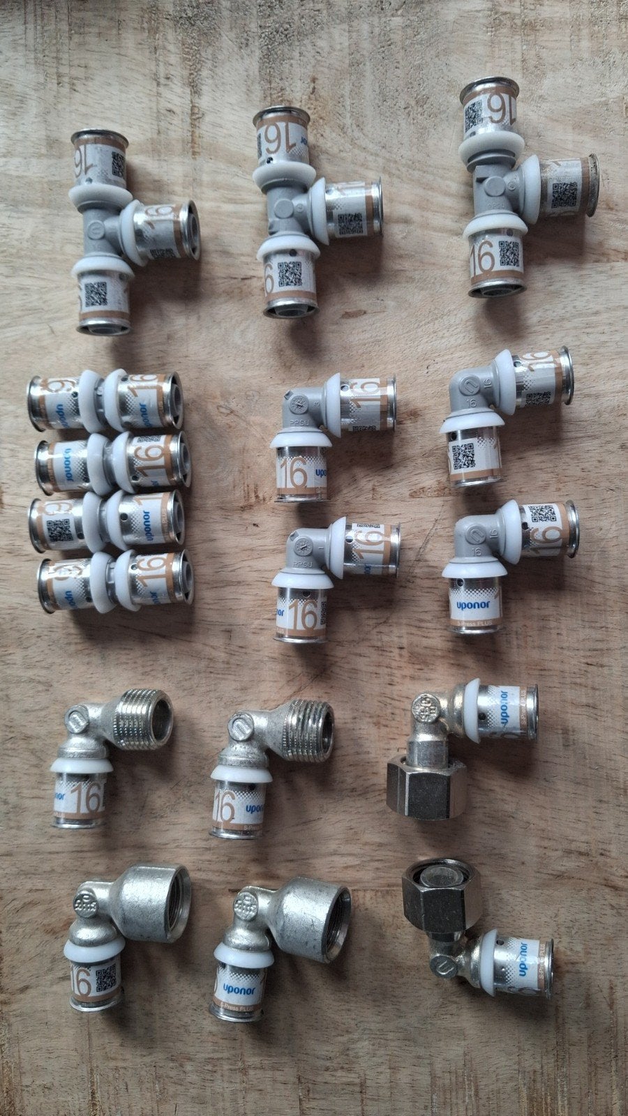 leuk pakket Uponor S-Press plus meerlagenbuis fittingen 16mm, Ophalen of Verzenden, Nieuw, Overige typen
