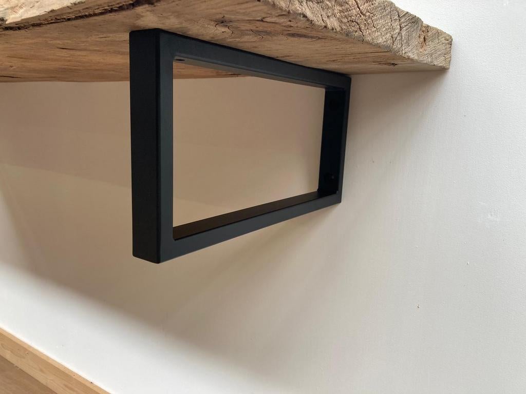 Stalen onderstel – voor bureau, badkamermeubel of tafelblad, Ophalen of Verzenden