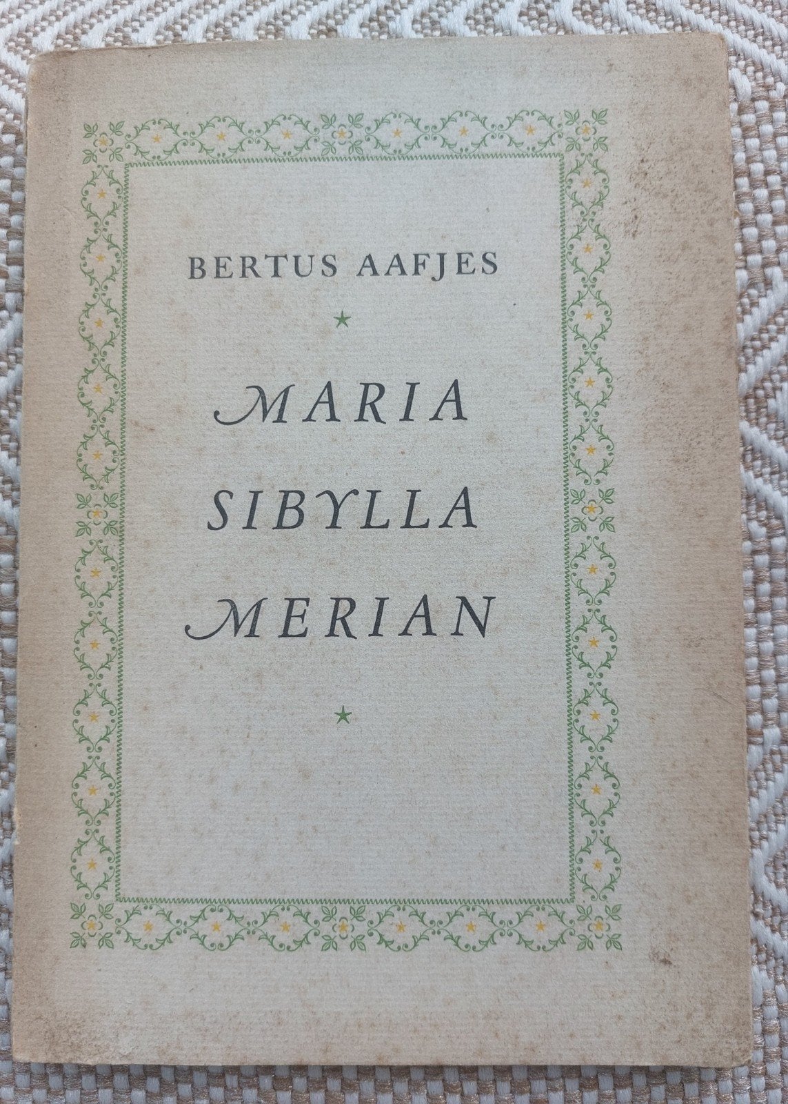 1946 Bertus Aafjes - Maria Sibylla Merian (Oud Boek), Ophalen of Verzenden, Gelezen, Bertus Aafjes, Nederland