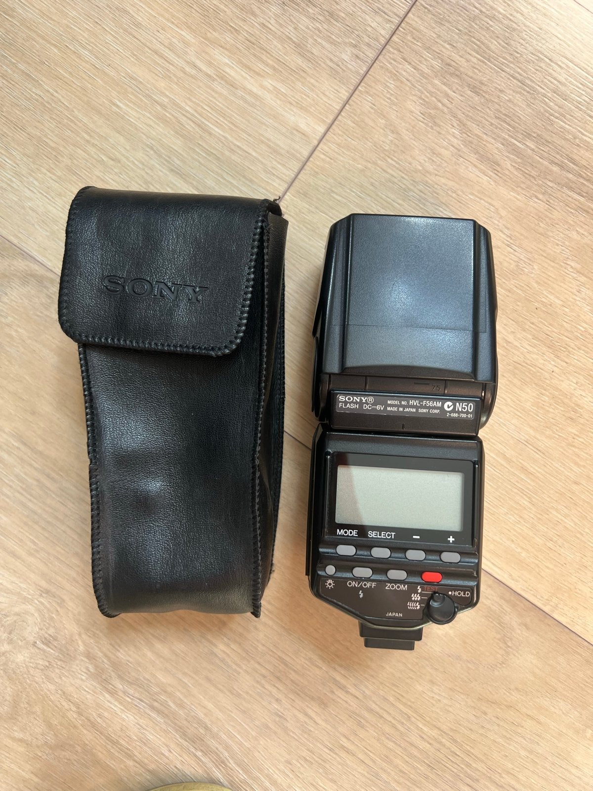 Sony HVL-F56AM flitser - Krachtige externe flitser, Draaibaar, Gebruikt, Externe flitser, Ophalen of Verzenden
