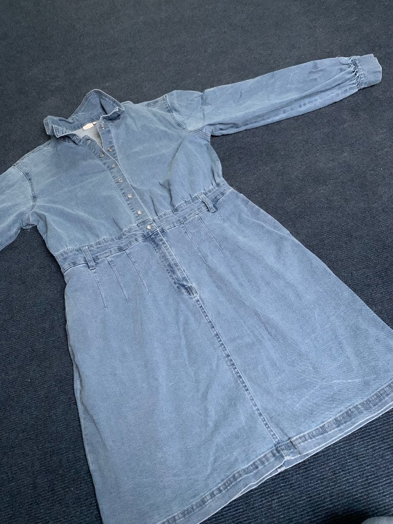 Spijkerjurk Numph maat 38, Kleding | Dames, Maat 38/40 (M), Blauw, Ophalen of Verzenden, Zo goed als nieuw