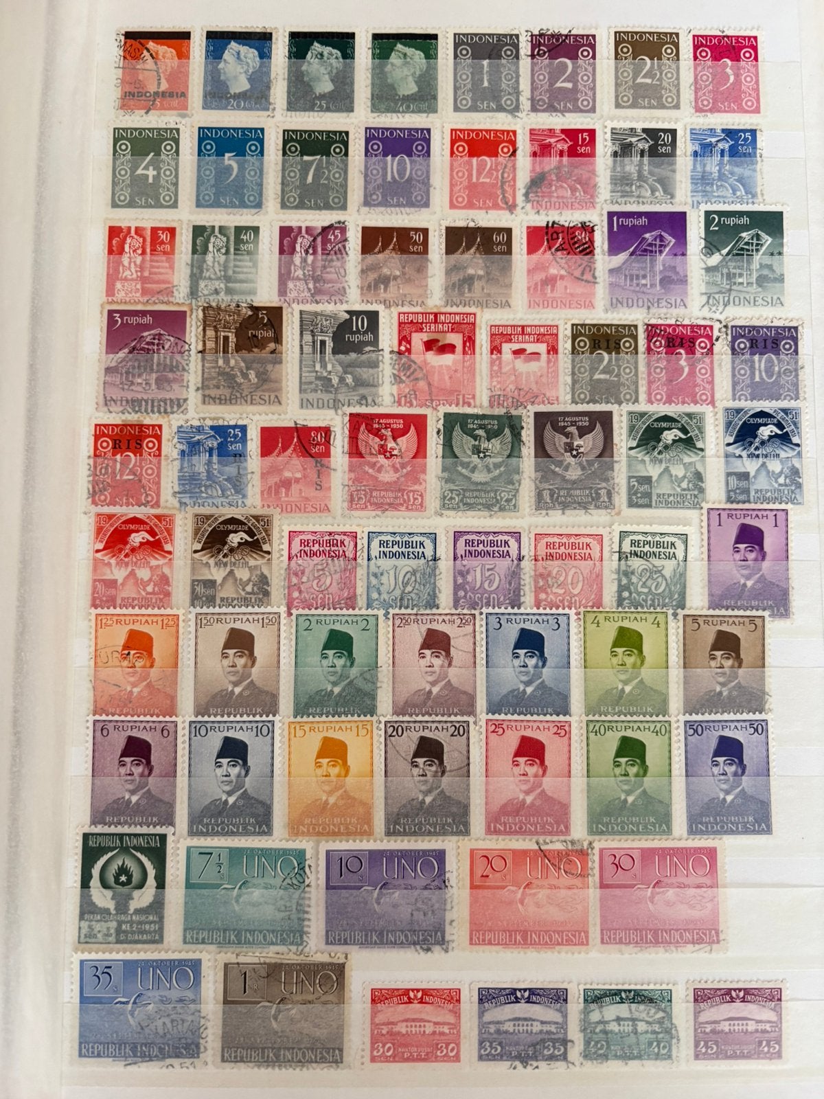 Indonesië, Postzegels en Munten, Postzegels | Volle albums en Verzamelingen, Ophalen of Verzenden, Buitenland