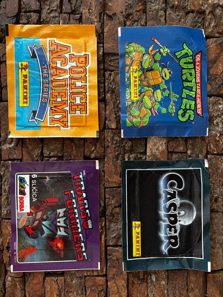 Vintage dichte zakjes plaatjes ( gratis verzenden ), Ophalen of Verzenden, Zo goed als nieuw, Strip of Tekenfilm