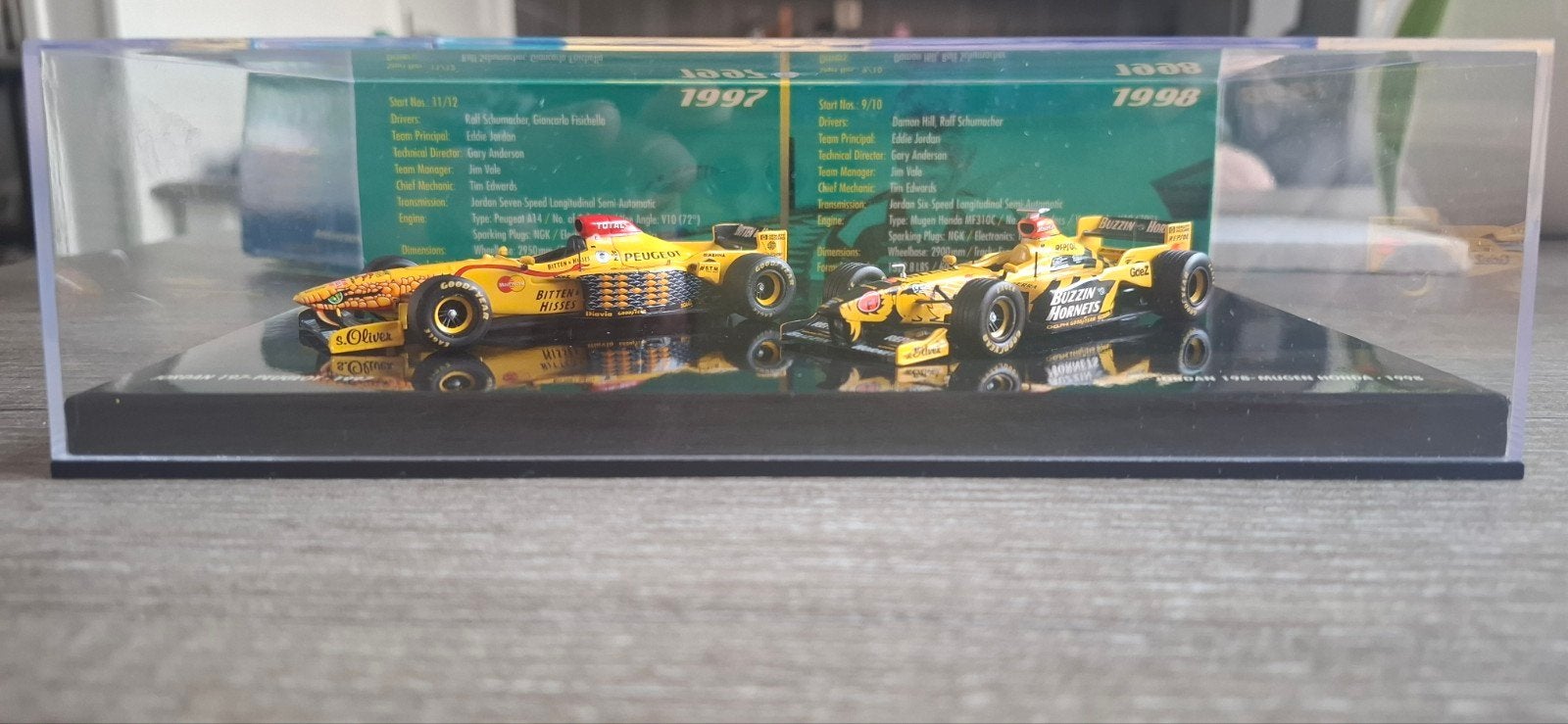 Jordan Grand Prix EJ10 1991-2000 Anniversary Set, Overige merken, Auto, Groter dan 1:32, Nieuw