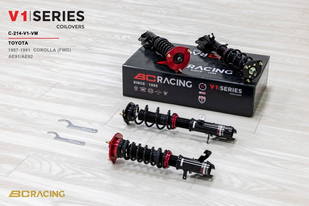 BC Racing schroefset - Toyota Corolla AE91 AE92 87-91, Ophalen of Verzenden