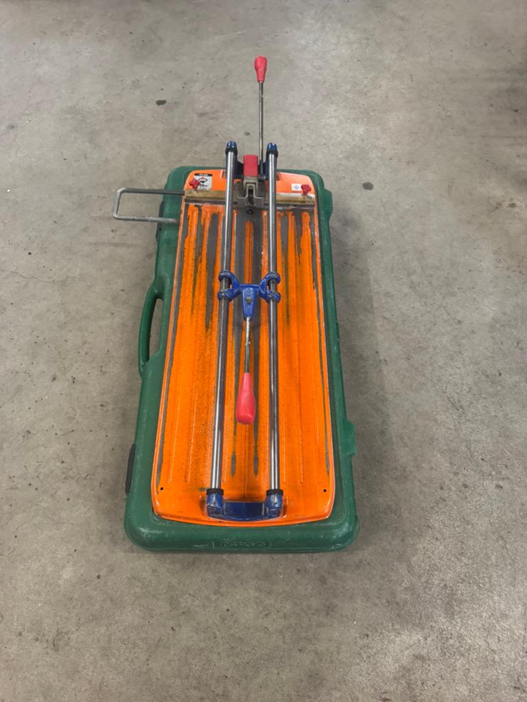 Tegelsnijder Rubi TS-60, Doe-het-zelf en Verbouw, Ophalen of Verzenden, Gebruikt