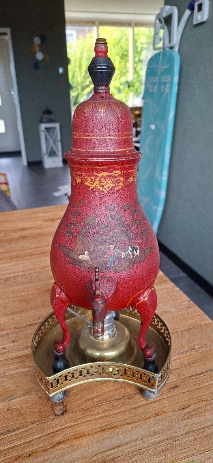 kraantjeskan, Antiek en Kunst, Ophalen