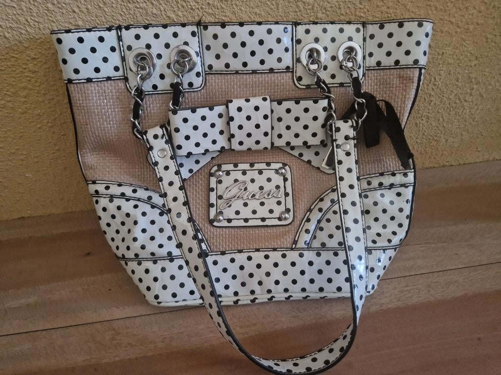 Leuke Guess tas / handtas, Ophalen of Verzenden, Zo goed als nieuw, Zwart, Handtas
