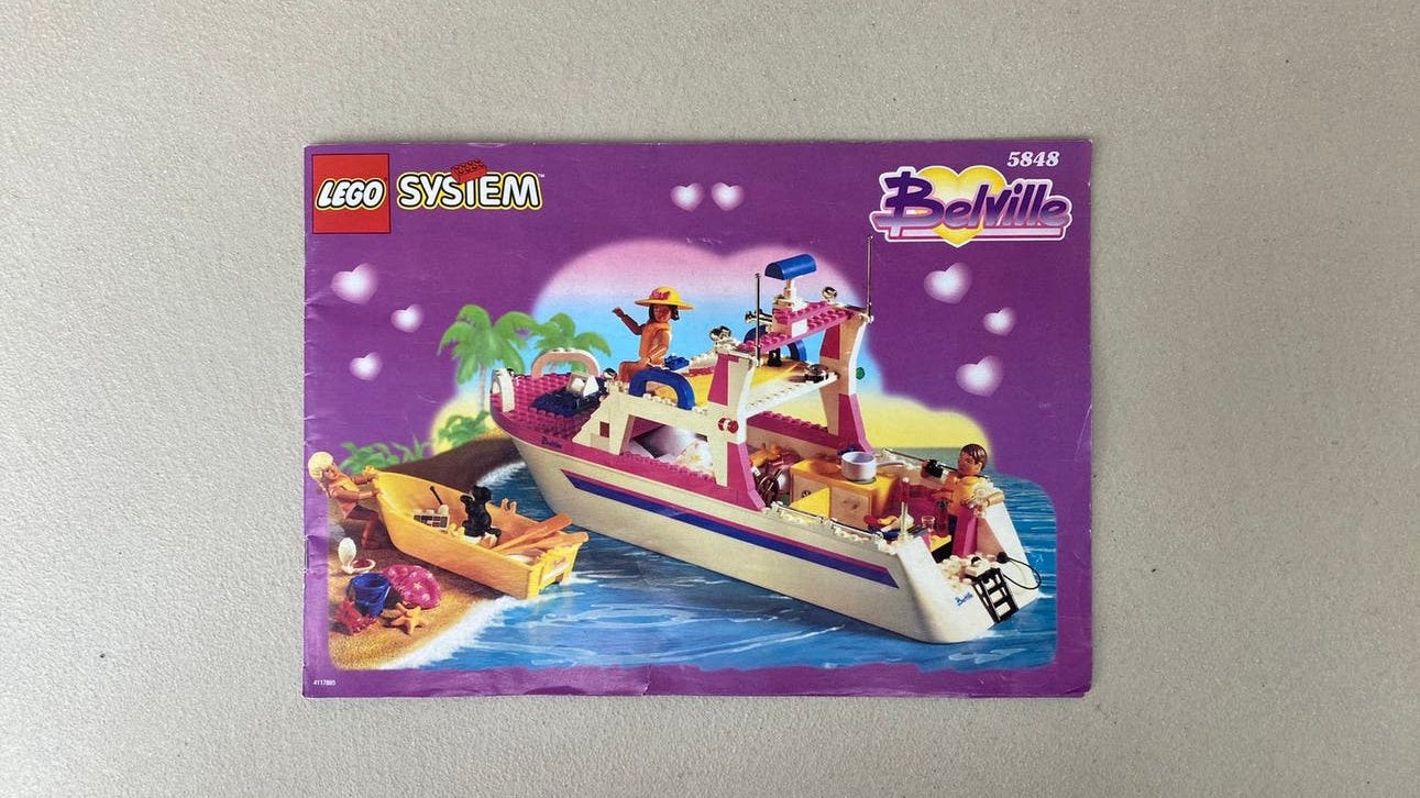 Lego 5848 System Belville Boot, Ophalen of Verzenden, Zo goed als nieuw