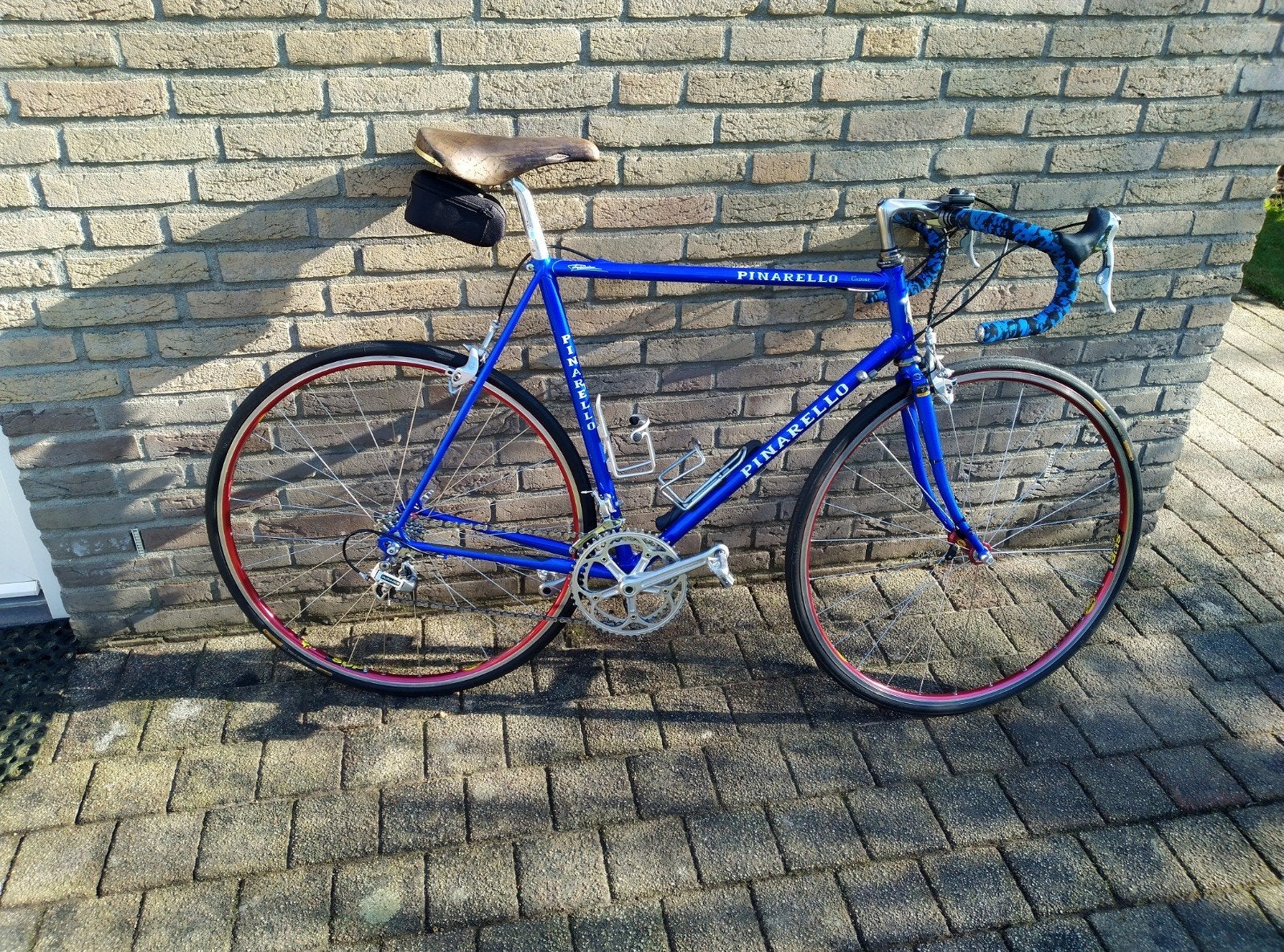 Racefiets, Fietsen en Brommers, 28 inch, Velgrem, Zo goed als nieuw, Meer dan 20 versnellingen