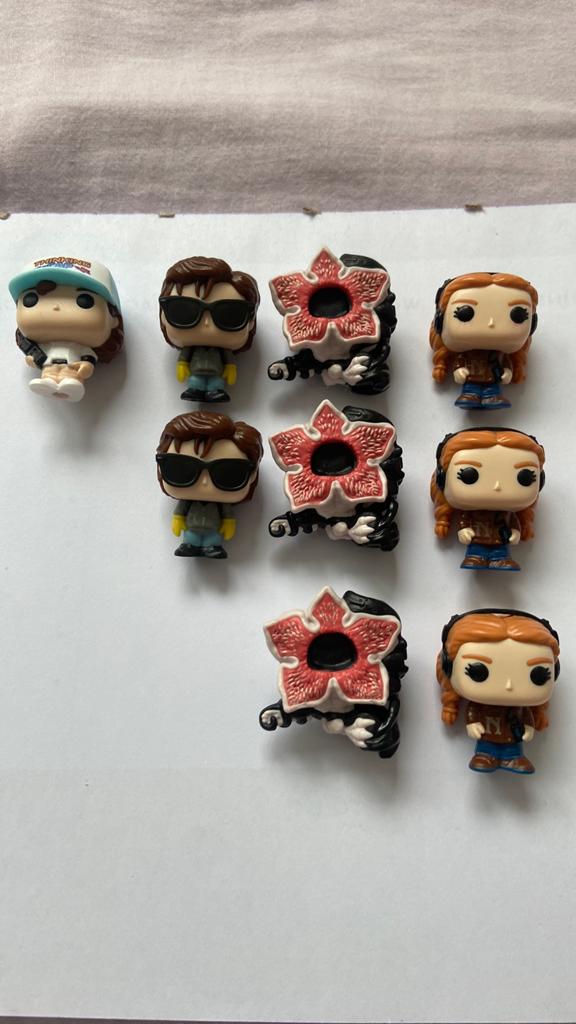 Stranger things poppetjes, Ophalen of Verzenden, Zo goed als nieuw