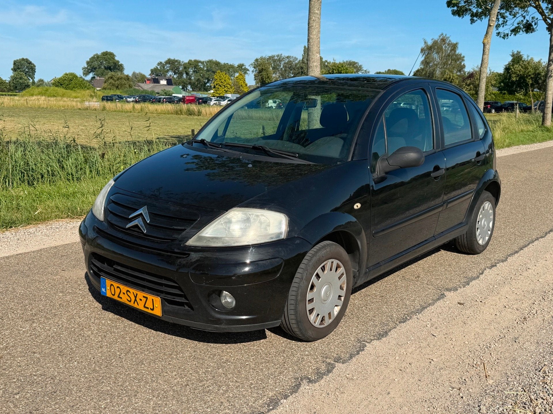Citroen C3 1.4i Sky Radio Airco APK 06-2027 NAP, Auto's, Voorwielaandrijving, Zwart, Bedrijf, Handgeschakeld