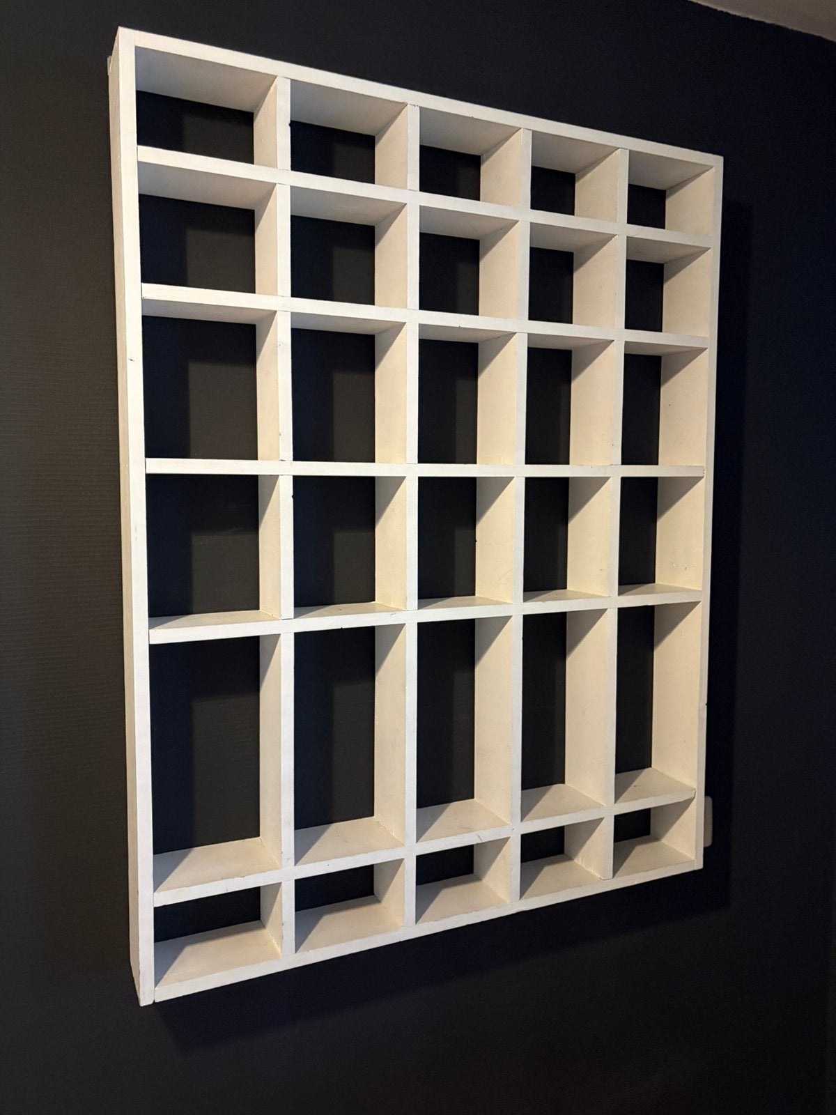 Letterbak/vakkenkast, Ophalen, Hout, Zo goed als nieuw, 94 cm