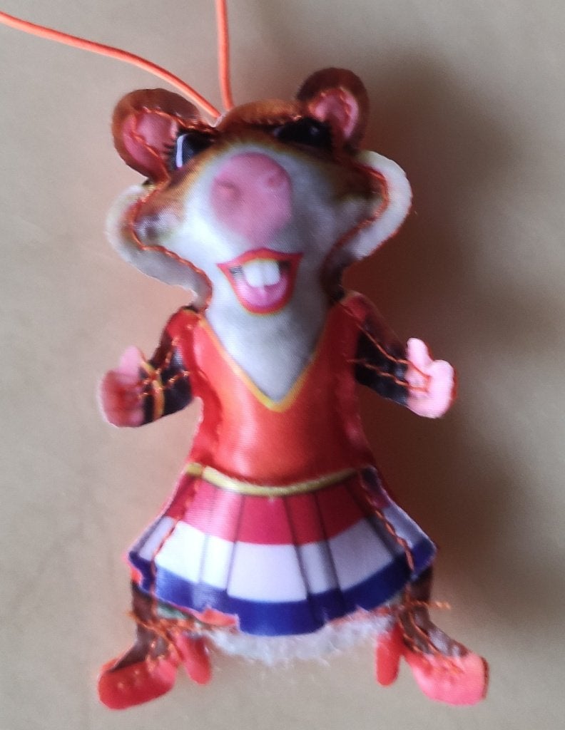 fan voetbal WK 2014 wedstrijd oranje hup Holland hamster, Verzamelen, Sportartikelen en Voetbal, Ophalen of Verzenden, Nieuw, Overige binnenlandse clubs