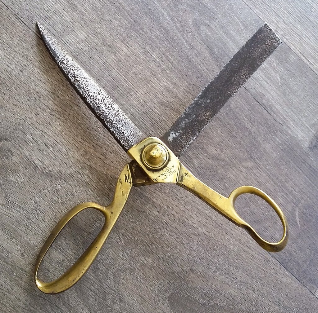 Omstreeks 1875 GROTE Kleermakersschaar Kleermaker Schaar, Ophalen of Verzenden
