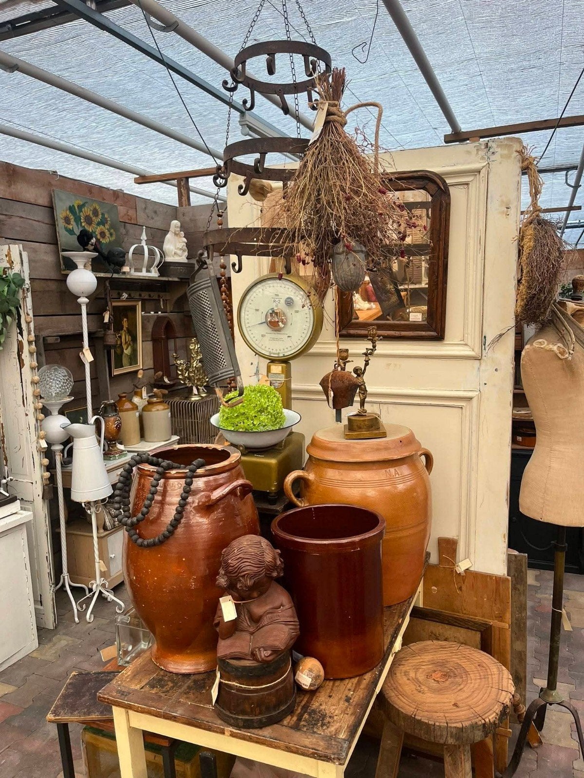 brocant,vintage,landelijk oude kwekerij Epe, Ophalen, X, X, X