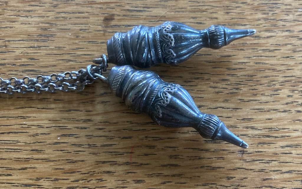 Breipen doppen aan jasseron ketting, Ophalen of Verzenden