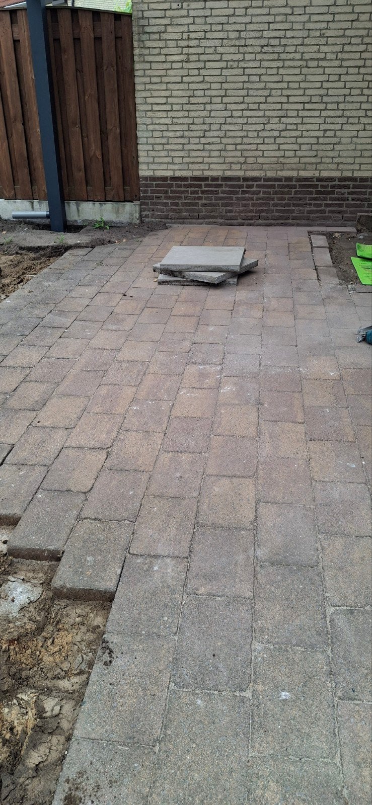 Gratis af te halen: Cobblestones voor ca. 20 m³, Ophalen of Verzenden, Gebruikt, 10 m² of meer