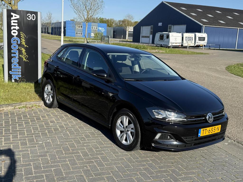 Volkswagen Polo 1.0 MPI Comfortline 43.544 KM CLIMA,STOEL VE, Auto's, Volkswagen, 1005 kg, Stof, Zwart, Bedrijf