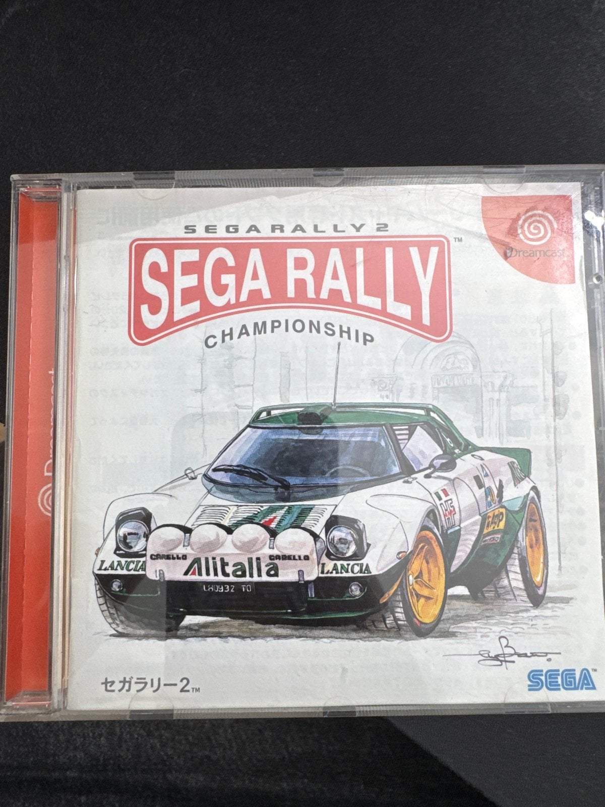 Sega Rally 2 Championship Dreamcast Japans, Ophalen of Verzenden, Gebruikt, Met games, Zonder controller