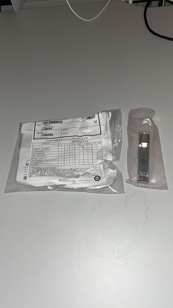 Cisco GL-1TE 1000BASE-T SFP transceiver module, Ophalen, Nieuw