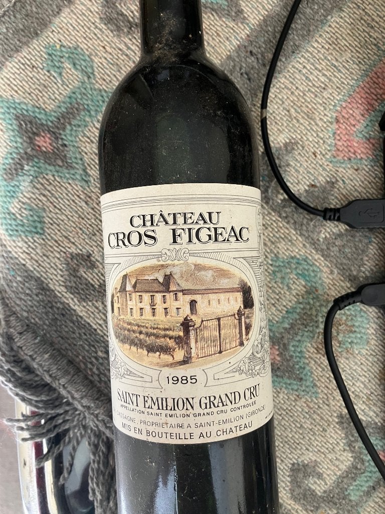 Chateau Cros Figeac, Overige gebieden, Overige typen, Ophalen of Verzenden, Zo goed als nieuw