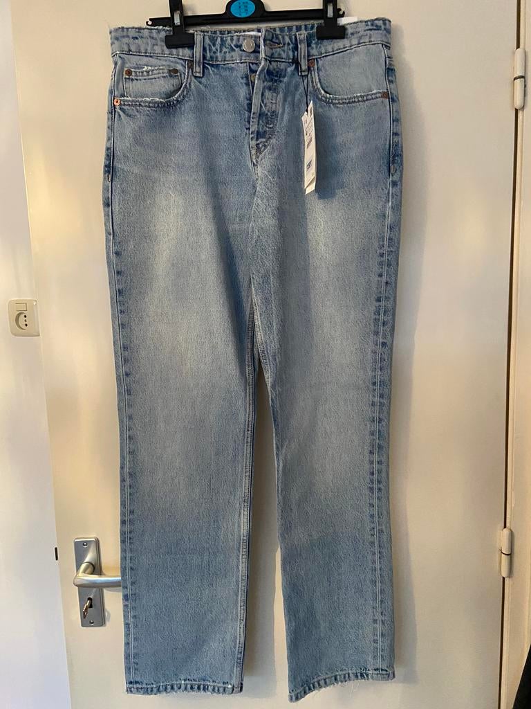Zara dames jeans broek Maatje 40(Nieuw), Kleding | Dames, Broeken en Pantalons, Ophalen of Verzenden, Nieuw, Blauw, Lang