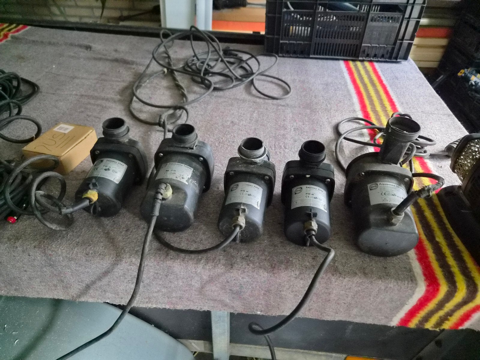Oase Aquamax vijverpompen - diverse modellen, Tuin en Terras, Ophalen of Verzenden, Gebruikt, Elektrisch, Dompelpomp