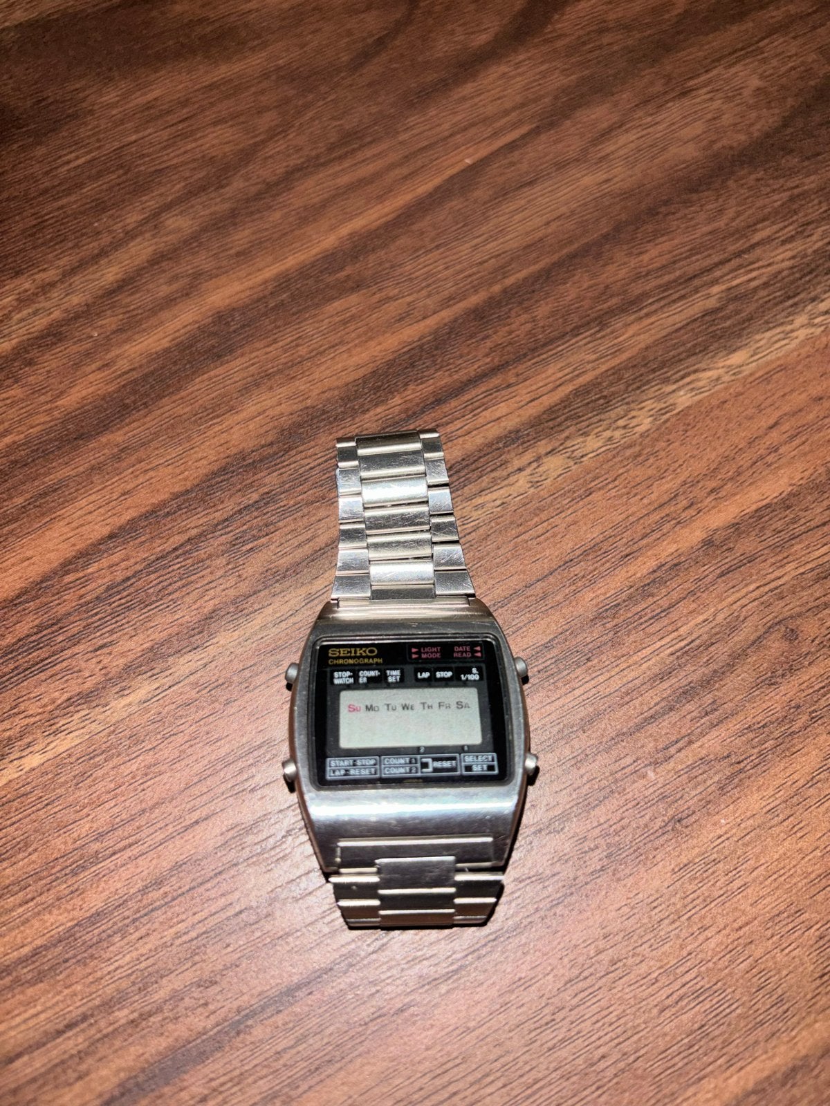 Vintage Seiko M929-4000 LCD horloge - Batterij te vervangen, Sieraden, Tassen en Uiterlijk, Horloges | Heren, Seiko, Gebruikt