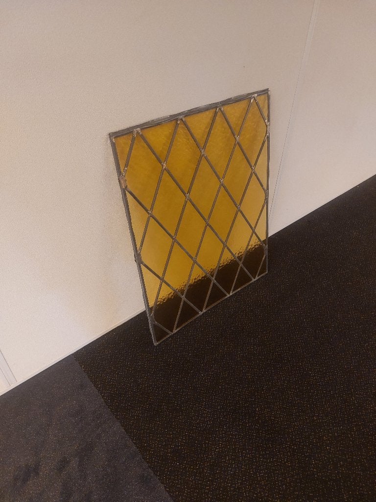 4 ( nog 1 beschikbaar ) stuks glas in lood ramen ( 500669), Ophalen