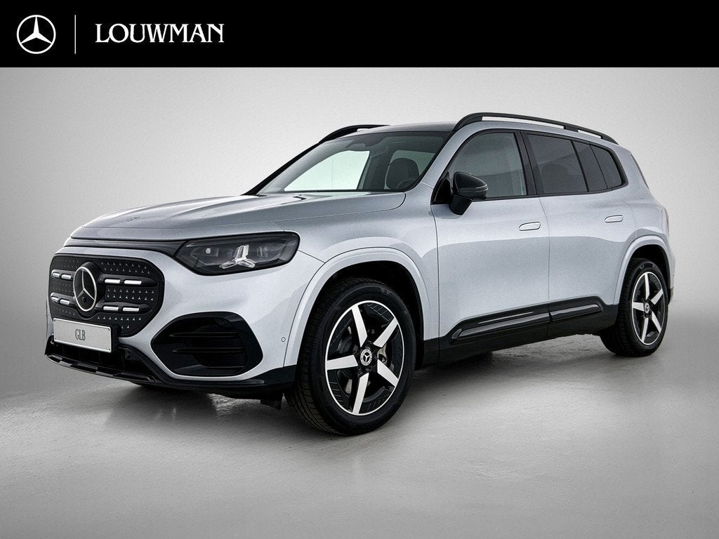 Mercedes-Benz GLB 250+ Business Solution AMG 7p. 85.5 kWh |, Auto's, Mercedes-Benz, Automaat, Achterwielaandrijving, Zwart, 7 stoelen