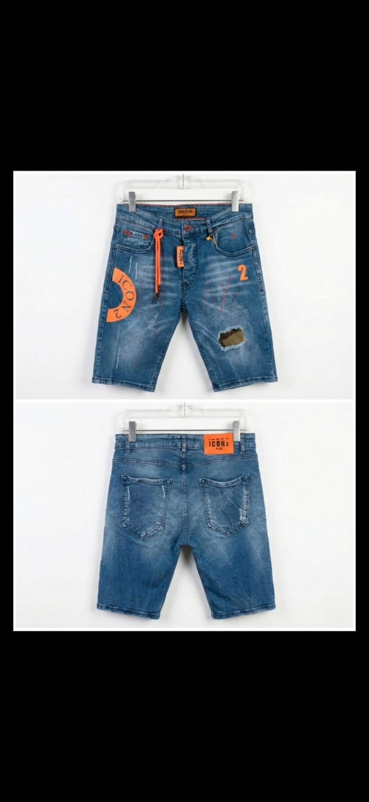 Icon korte broeken diverse maten, Kleding | Heren, Ophalen of Verzenden, Nieuw, Blauw