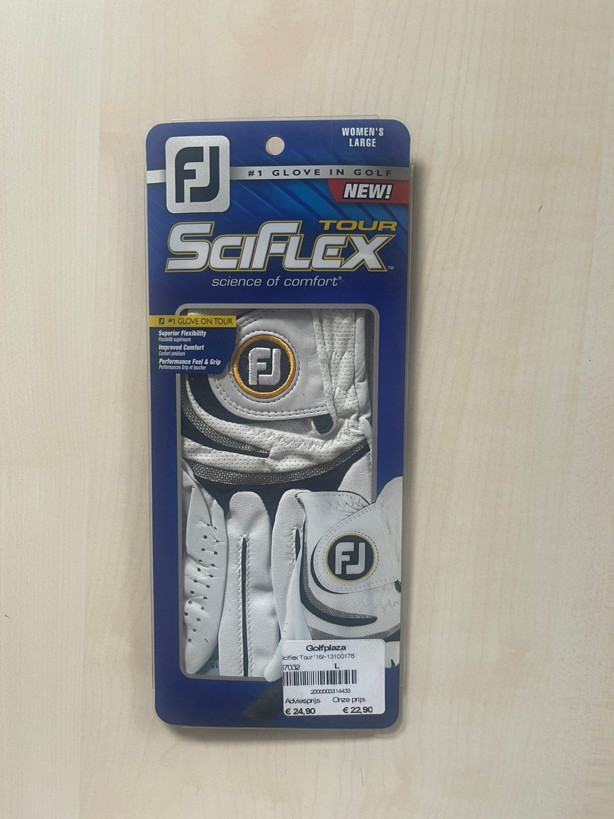 Footjoy Sciflex dames golfhandschoen  voor de linkerhand, Ophalen of Verzenden, Nieuw, Kleding, Overige merken