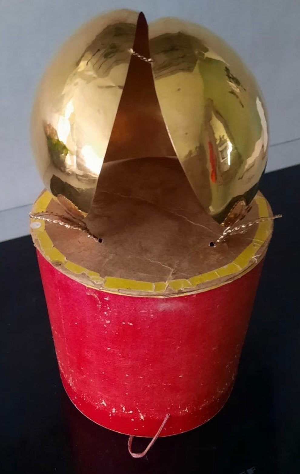 Antiek 20 karaat gouden oorijzer – 131 gram –streekdracht, Ophalen of Verzenden, Goud