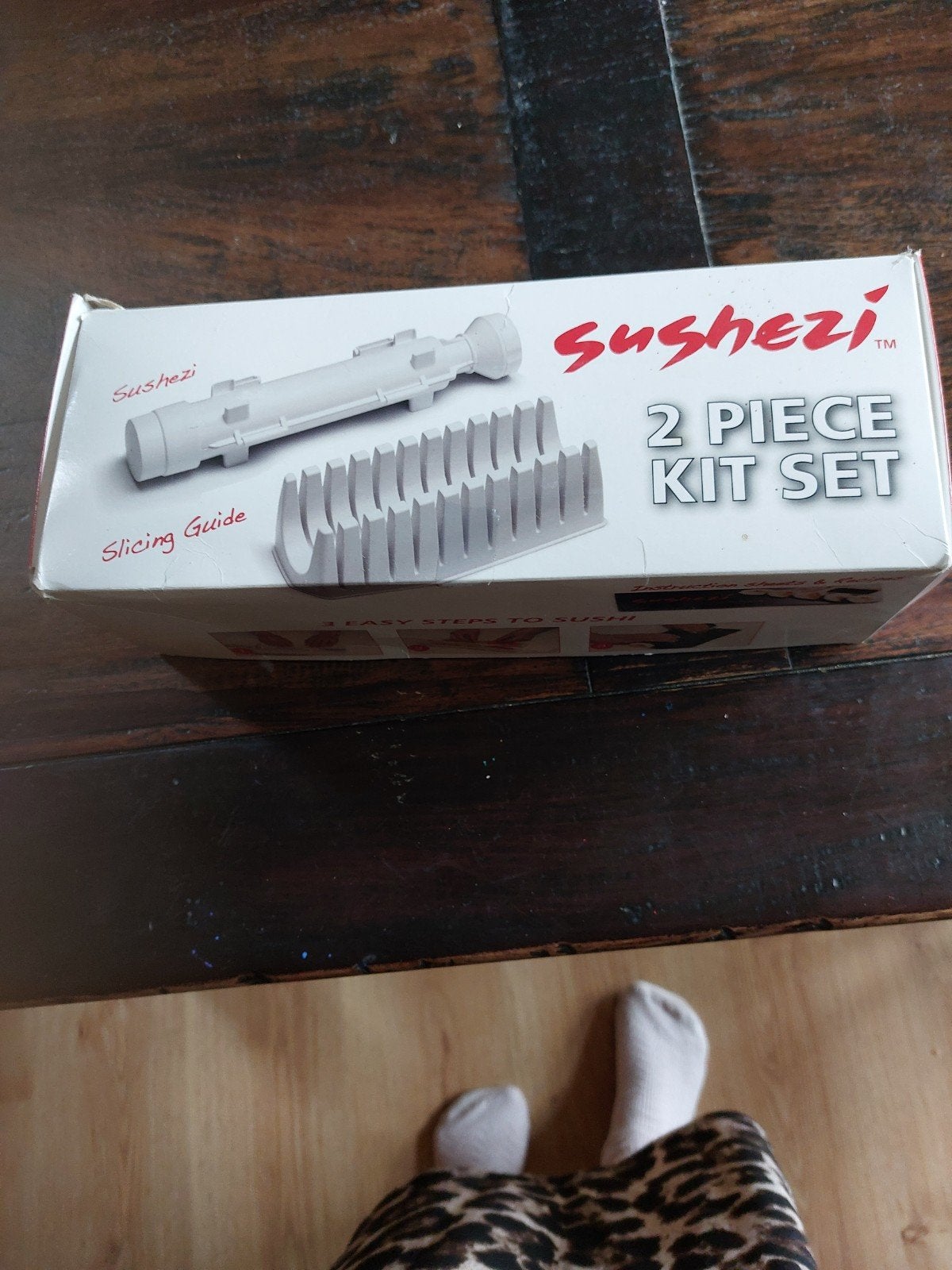 Sushezi Sushi Maker - 2-delige set voor perfecte sushi, Overige typen, Kunststof, Ophalen of Verzenden, Zo goed als nieuw