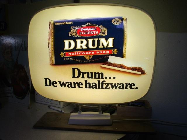 lichtbak  drum  dubbelzijdig, Ophalen of Verzenden, Zo goed als nieuw, Lichtbak of (neon) lamp