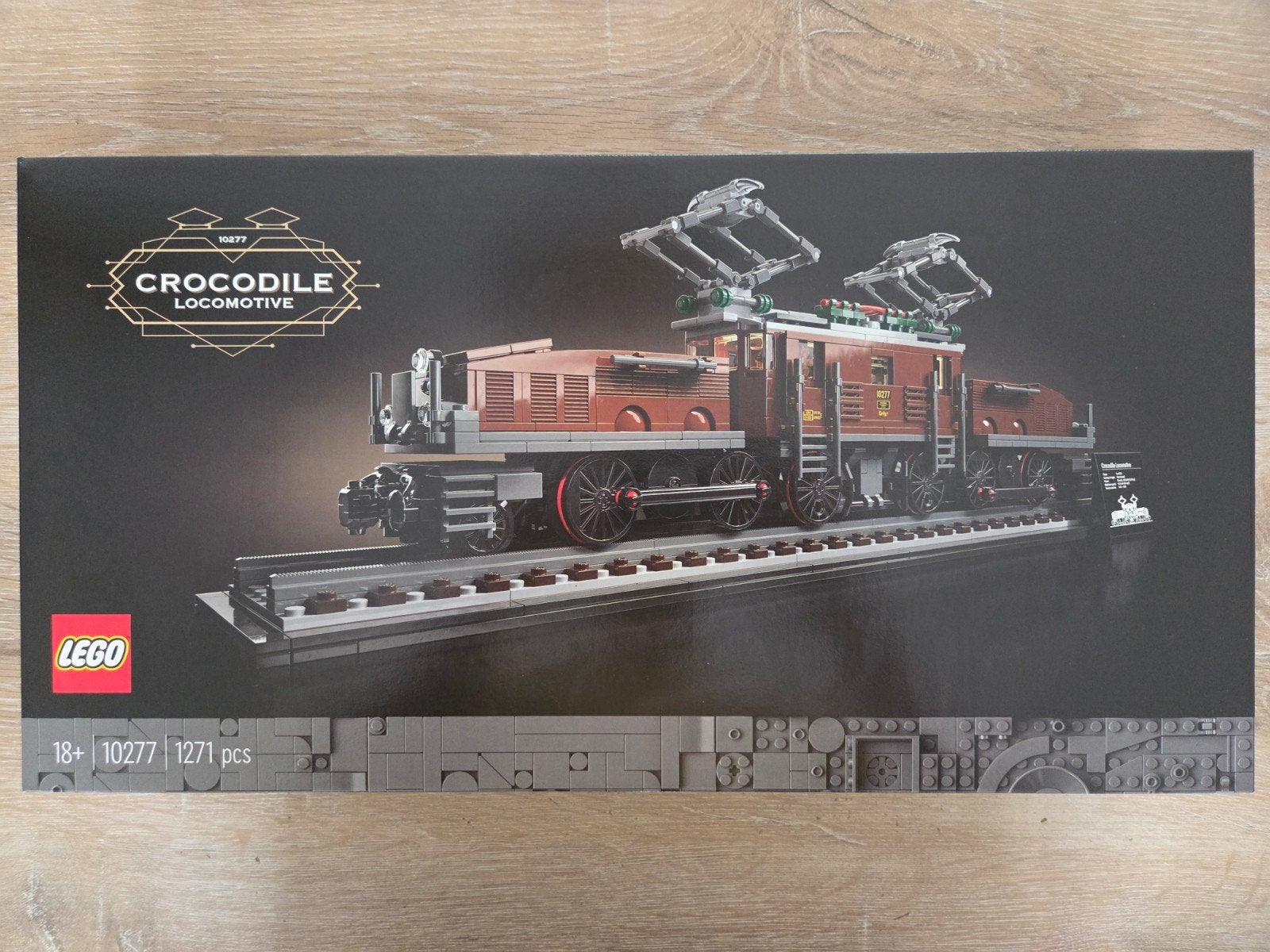 LEGO 10277 Krokodil Locomotief - Nieuw in doos, Ophalen of Verzenden, Nieuw, Locomotief