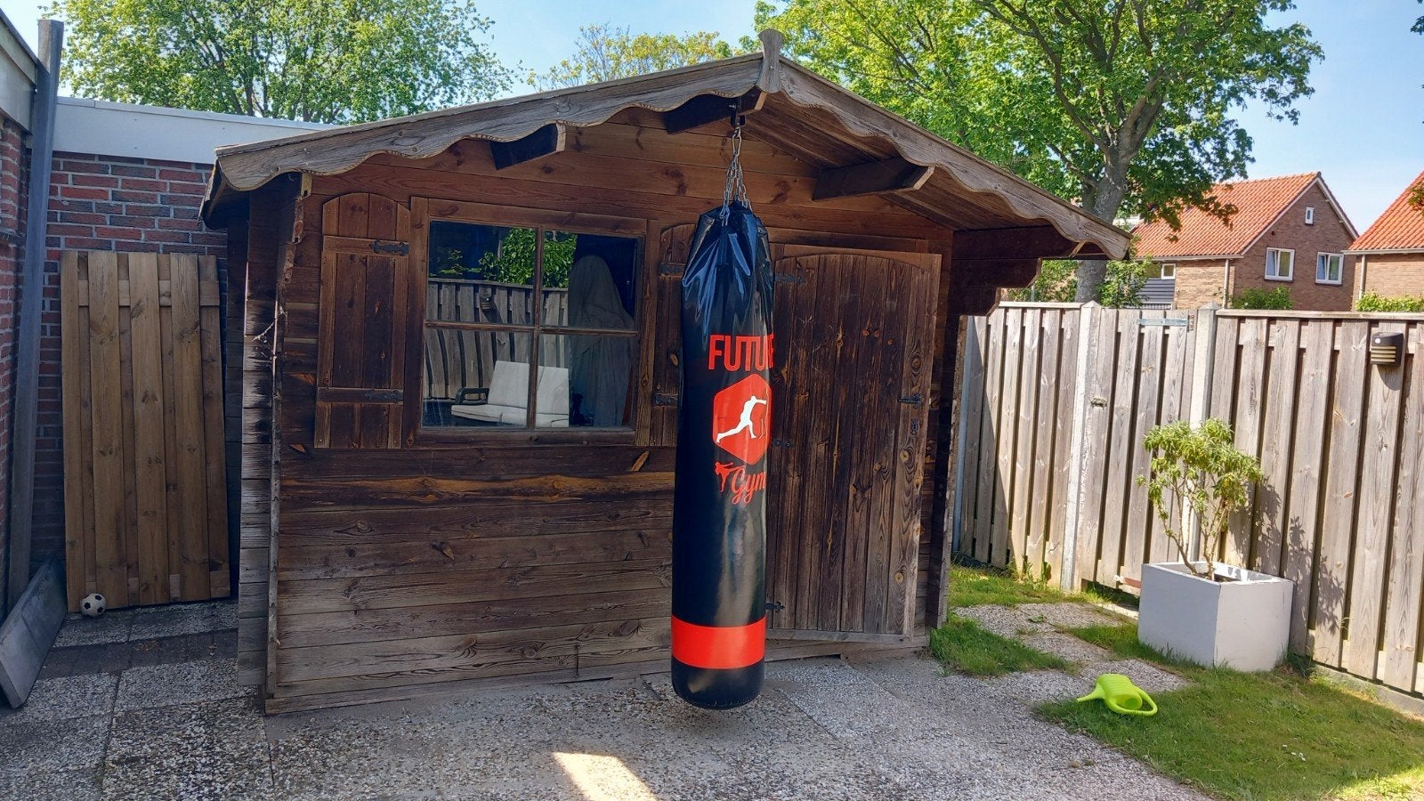 Blokhut 2x3meter, Tuin en Terras, Tuinhuizen, Ophalen, Gebruikt, 250 tot 500 cm, Blokhut