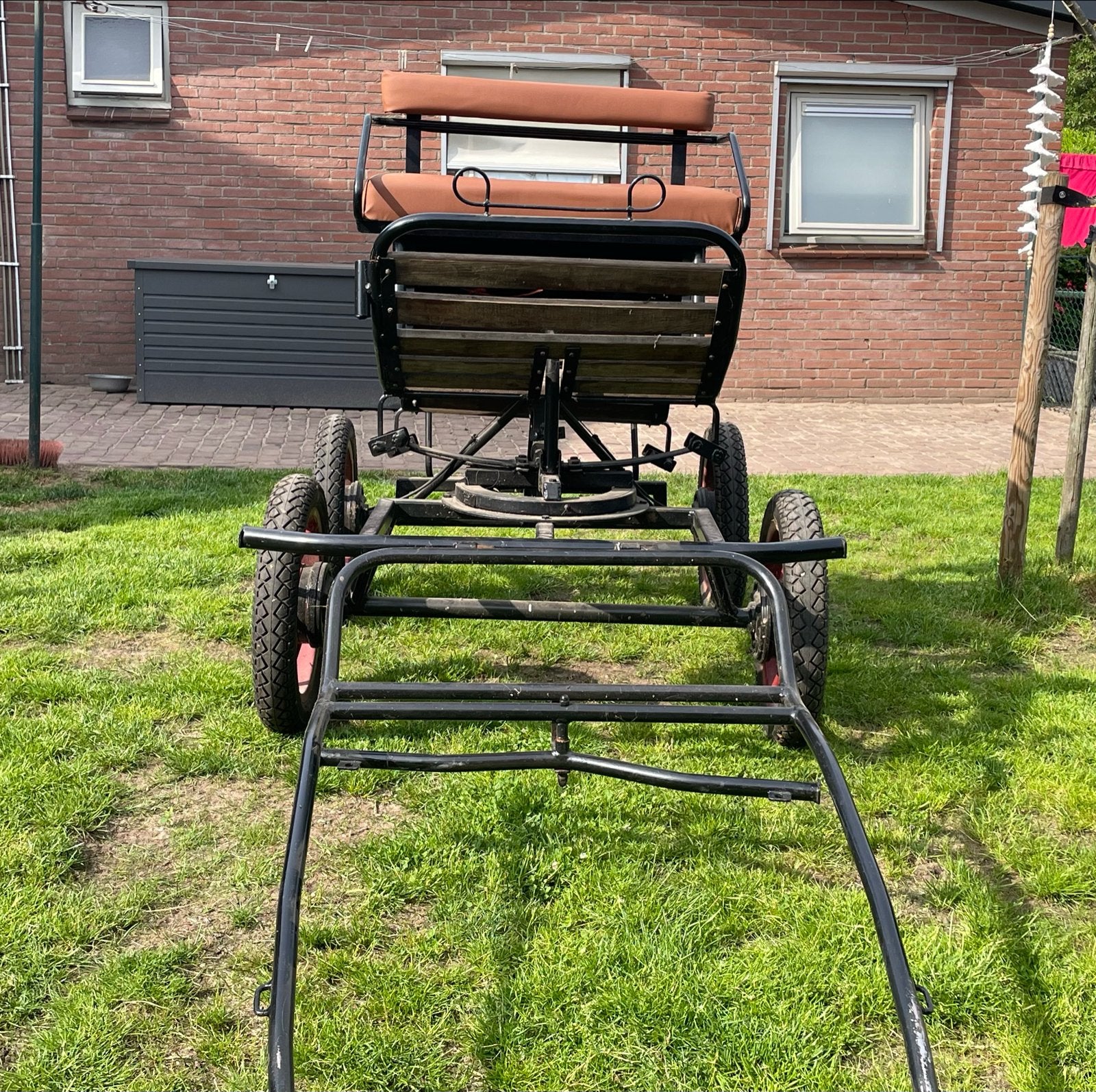 Geremde trainingswagen recreatie menkar, Gebruikt, Overige typen, Pony